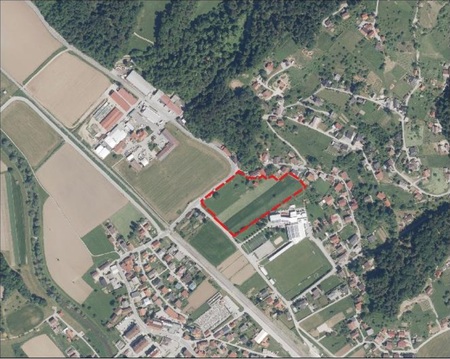 Območje obravnave vir DOF 2020